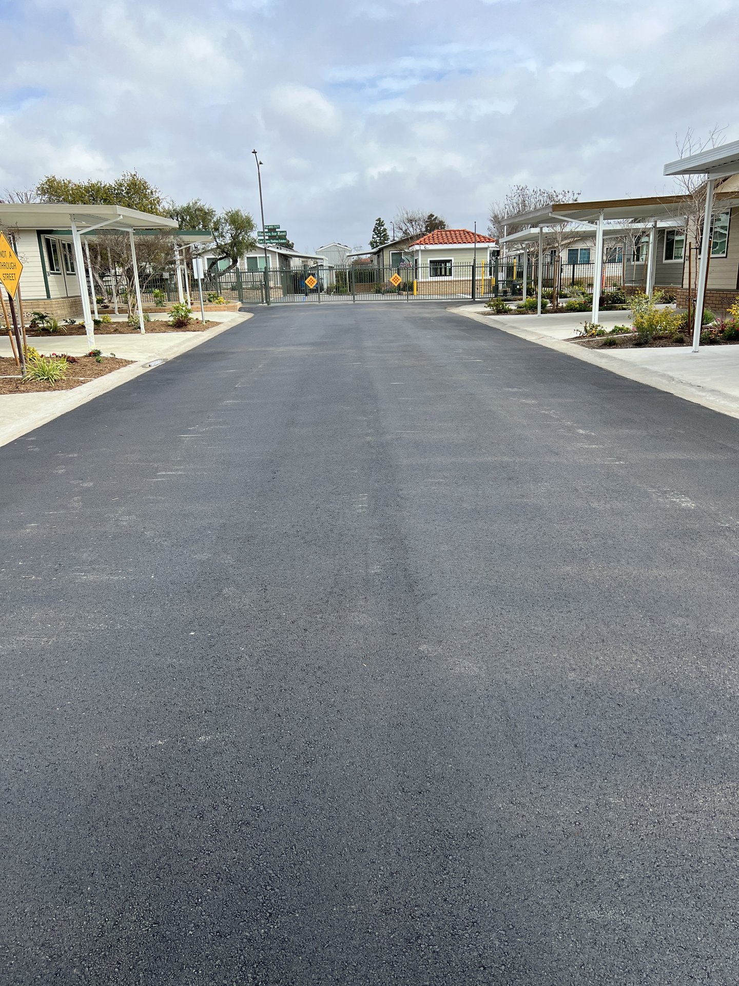 HOA private street paving in Yorba Linda, CA